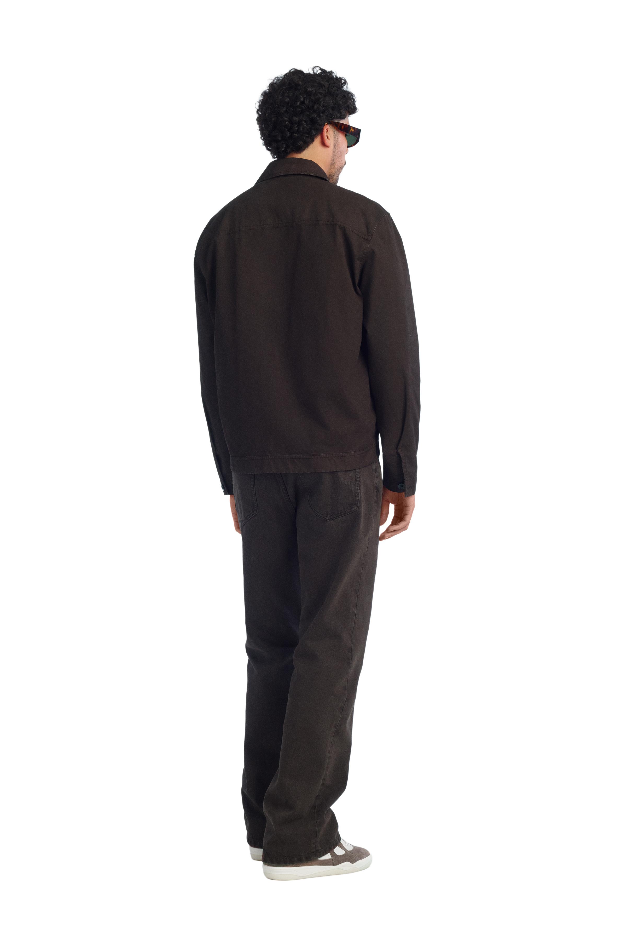 RELAXED FIT POCKET OVERSHIRT